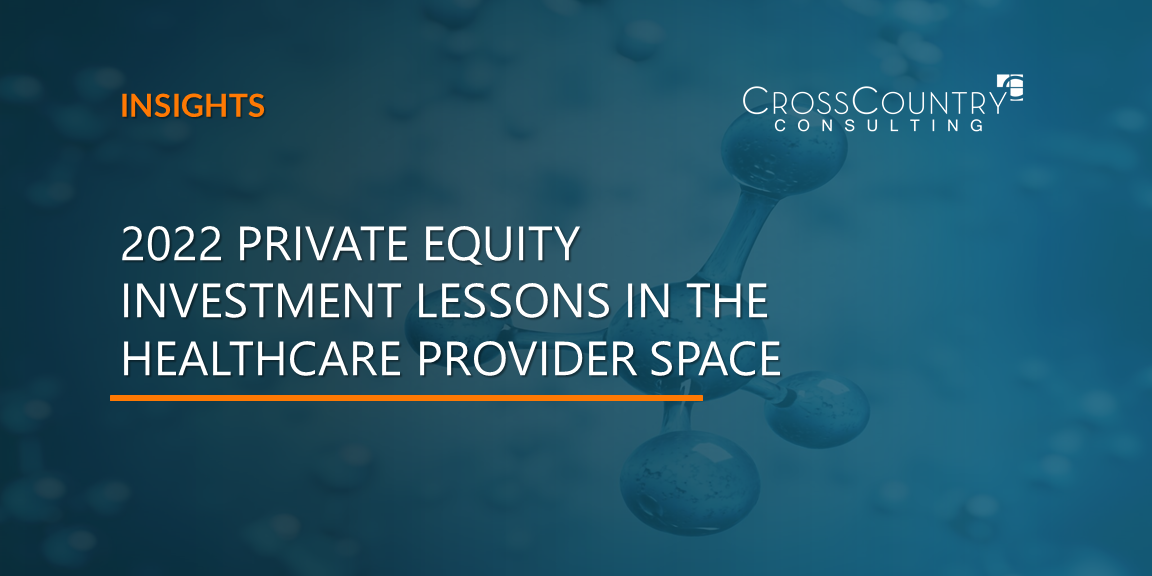 private equity in healthcare