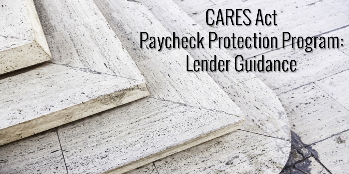 PPP lender guidelines