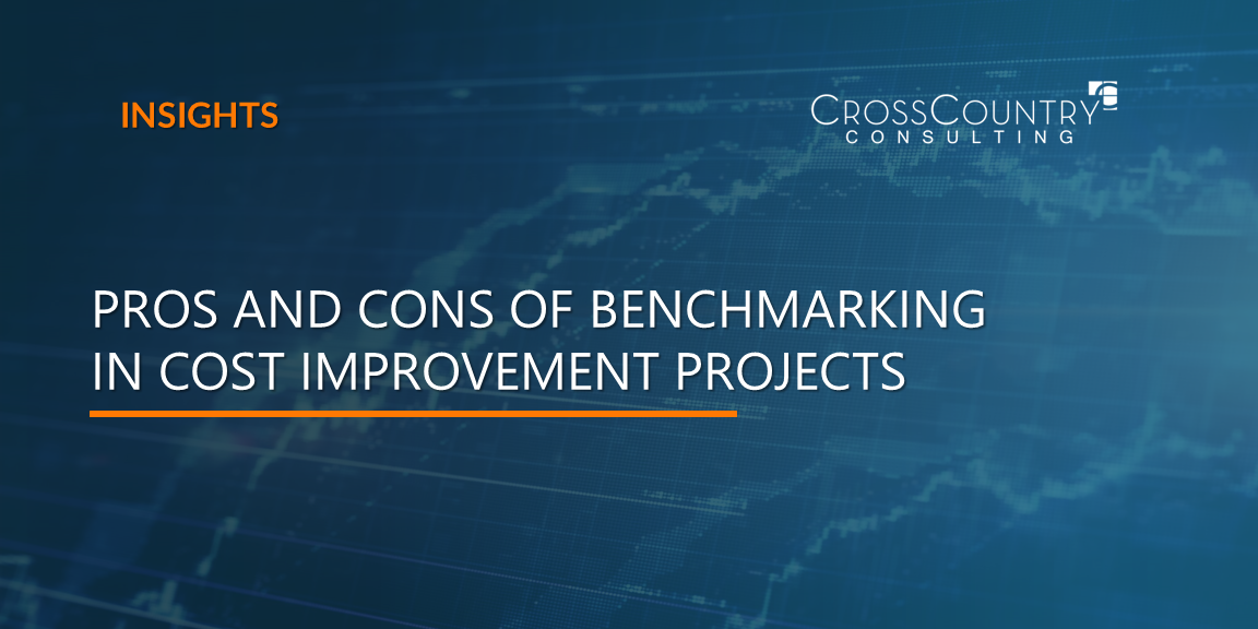 Pros and Cons of Benchmarking in Cost Improvement Projects
