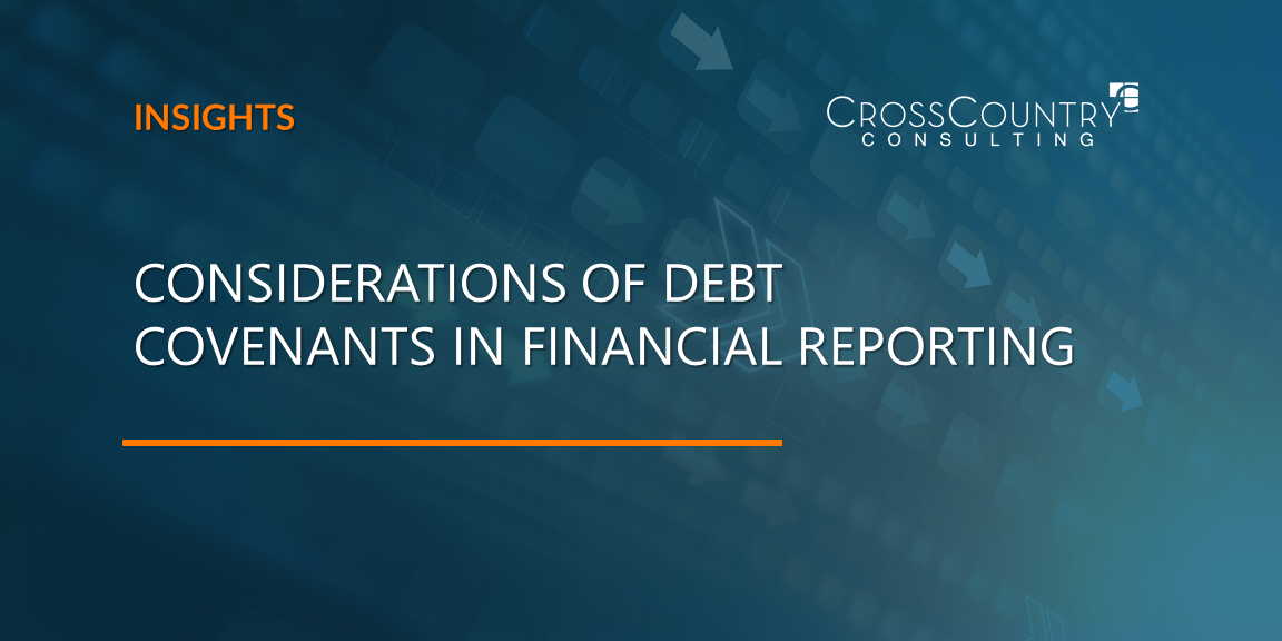 debt covenant reporting