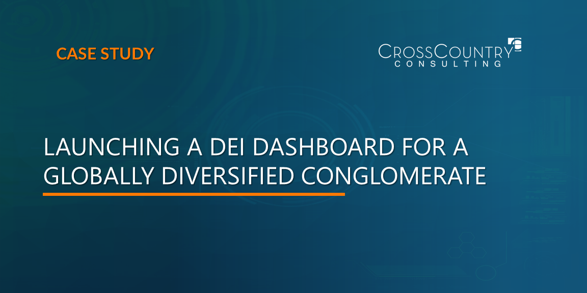 Launching a DEI Dashboard for a Globally Diversified Conglomerate