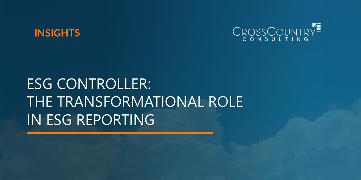 ESG Controller: The Transformational Role in ESG Reporting