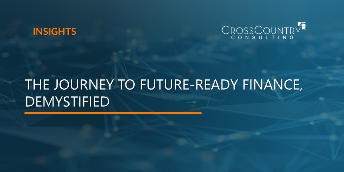 The Journey to Future-Ready Finance, Demystified