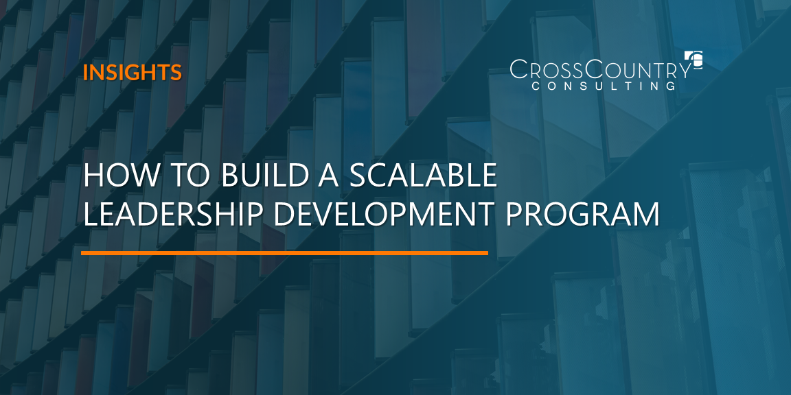 How to Build a Scalable Leadership Development Program