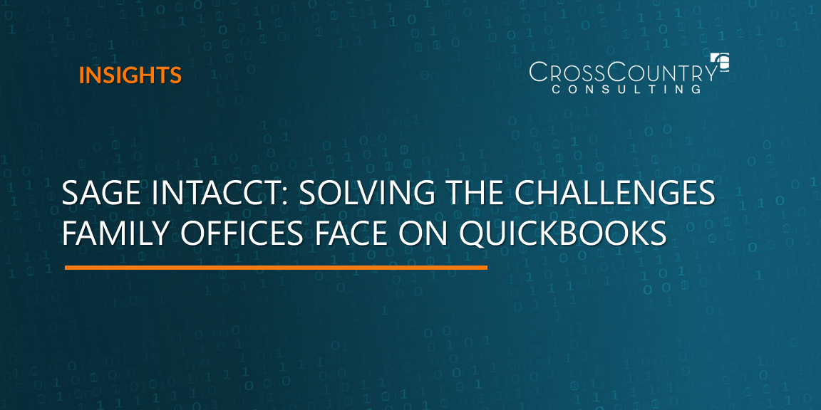 sage intacct family office quickbooks