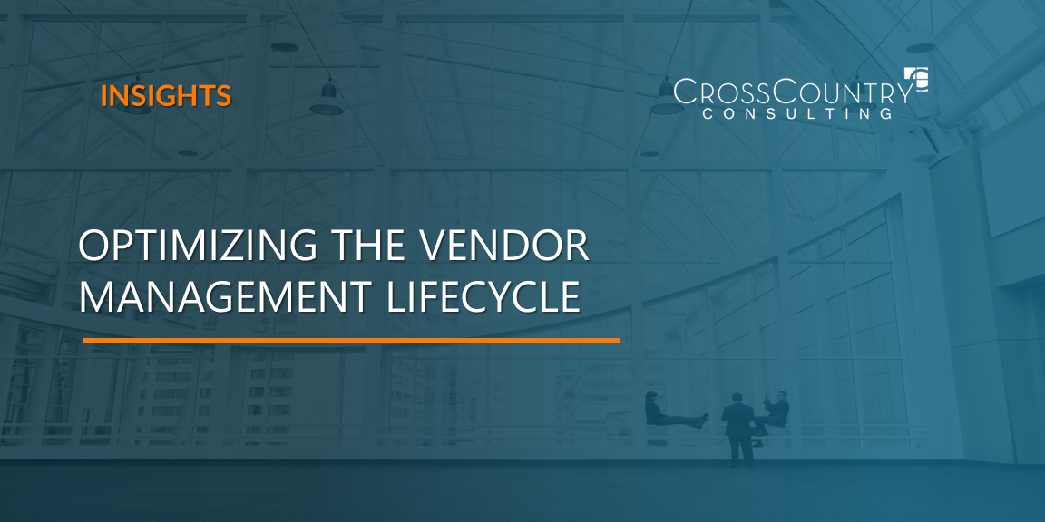 Optimizing the Vendor Management Lifecycle